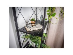(obrázek pro) Regál Racks RAW3T, kovový, na kolečkách, 3 police, 870 x 720 x 340 mm, 150 kg