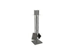 (obrázek pro) Sada krbového nářadí K075B-A, 5 dílná, černá, 81cm