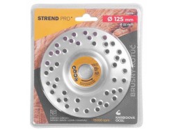 (obrázek pro) Kotouč brusný na dřevo, s otvory 125mm STREND PRO