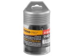 (obrázek pro) Štípací trn - kužel na dřevo 42mm, 2x adaptér