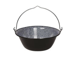 (obrázek pro) Kotlík smaltovaný 10l, průměr 36cm PIKNIK