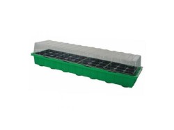 (obrázek pro) Minipařeniště s víkem 24 sazenic, 36x22x13cm