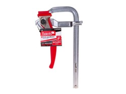 (obrázek pro) Svěrka rychloupínací ráčnová, typu F, 160 x 80 mm, kovaná GEKO