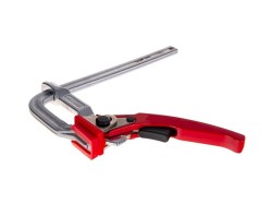 (obrázek pro) Svěrka rychloupínací ráčnová, typu F, 160 x 80 mm, kovaná GEKO