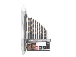 (obrázek pro) Vrtáky do kovu HSS, DIN 338, 2-8mm, sada 13ks TVARDY