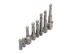 (obrázek pro) Sada adaptérů do vrtačky 1/2&Prime; 3/8&Prime; 1/4&Prime; 8ks TAGRED