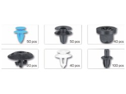 (obrázek pro) Plastové spojovací spony a příchytky sada 300 ks na Opel TAGRED