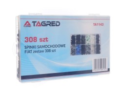 (obrázek pro) Plastové spojovací spony a příchytky sada 308 ks na Fiat TAGRED