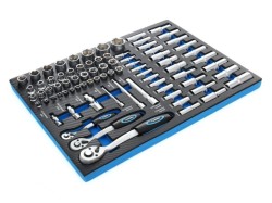 (obrázek pro) Dílenská pojízdná skříňka, 7 zásuvek, sada nářadí 251ks TAGRED