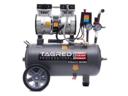 (obrázek pro) Kompresor bezolejový 2R, 24 l, 1,75 kW, 230 V, 10 bar - TAGRED