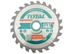 (obrázek pro) Kotouč pilový s SK plátky, 140x25,4mm, 24T, industrial, TOTAL