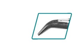 (obrázek pro) Kleště půlkulaté zahnuté, 200mm, industrial TOTAL