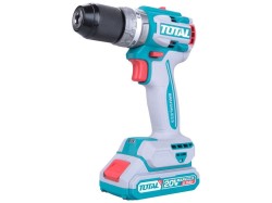 (obrázek pro) Aku vrtací šroubovák s příklepem, brushless, 20V Li-ion (2x), industrial TOTAL
