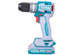 (obrázek pro) Aku vrtací šroubovák s příklepem, brushless, 20V Li-ion (2x), industrial TOTAL