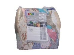 (obrázek pro) Lisovaný textil, páraná bavlna barevná světlá 10kg