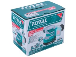 (obrázek pro) Aku excentrická bruska, 125mm, 20V Li-ion, 2000mAh, bez baterie a nabíječky, TOTAL