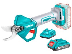 (obrázek pro) Nůžky zahradnické AKU, Brushless, 20V Li-ion, 2000mAh, industrial, 1ks baterie a nabíječky TOTAL