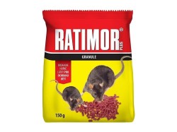 (obrázek pro) Nástraha na myši Ratimor plus granule 150g, 29ppm, sáček