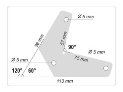 (obrázek pro) Magnetické držáky svářečské 10 kg, 2 ks YATO