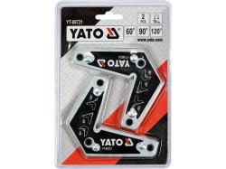 (obrázek pro) Magnetické držáky svářečské 10 kg, 2 ks YATO