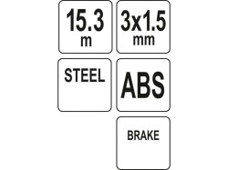 (obrázek pro) Protahovací pero pro vedení kabelů 15,3 m YATO