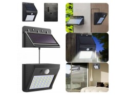(obrázek pro) Solární LED lampa se snímačem pohybu a soumraku
