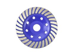 (obrázek pro) Diamantový brusný kotouč Turbo na beton, kámen, 125mmx22,23mm
