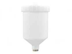 (obrázek pro) Plastová nádobka na stříkací pistoli 600ml, vnitřní závit