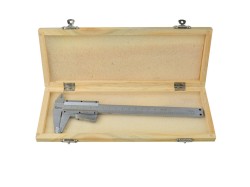 (obrázek pro) Kovové posuvné měřítko s horními čelistmi 150 mm, 0,05 mm, box