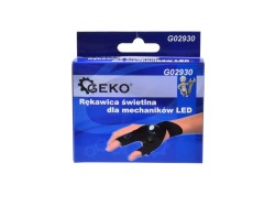 (obrázek pro) Lehká rukavice s LED osvětlením pro mechaniky GEKO