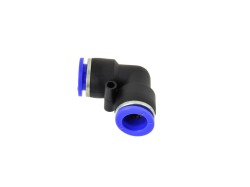 (obrázek pro) Automatická rohová hadicová spojka PU/PE pr. 10 mm