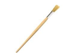 (obrázek pro) Štětec plochý 10mm, dřevěná rukojeť