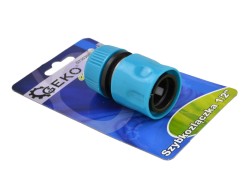 (obrázek pro) Hadicová rychlospojka - samice 1/2", v blistru, BLUE LINE