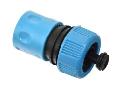 (obrázek pro) Hadicová rychlospojka - samice 3/4" se STOP ventilem, BLUE LINE