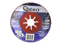 (obrázek pro) Brusný fíbrový lamelový kotouč 125mm P100