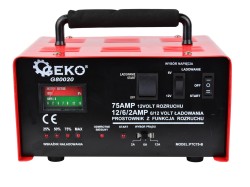 (obrázek pro) Nabíječka autobaterií 75A 6/12V, funkce START
