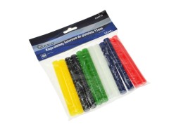 (obrázek pro) Tavné tyčinky 11mm 12ks barevné GEKO
