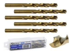 (obrázek pro) Kobaltový vrták do kovu HSS-Co, DIN 338, 12mm, 5ks GEKO