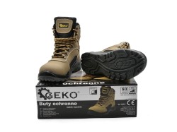 (obrázek pro) Bezpečnostní obuv model č. 7 s nubuckovou kůží, velikost 41