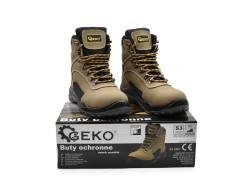 (obrázek pro) Bezpečnostní obuv model č. 7 s nubuckovou kůží, velikost 42