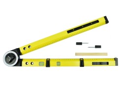 (obrázek pro) Vodováha s úhloměrem 50cm, 3v1 GEKO