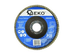(obrázek pro) Kotouč brusný lamelový, 125mm, P120 GEKO