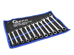 (obrázek pro) 12pcs spanners with double sided ratchet 8-19mm