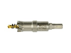(obrázek pro) Korunkový vrták do kovu TCT, 20mm GEKO