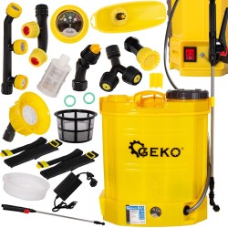 Aku zádový postřikovač 12l, 12V, 8Ah GEKO (obrázek pro) Aku zádový postřikovač 12l, 12V, 8Ah GEKO