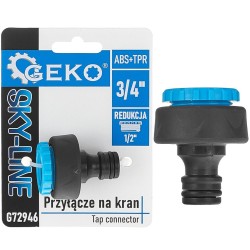 (obrázek pro) 3/4″ koncovka na kohoutek s redukcí 1/2″ SKY-LINE