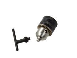 (obrázek pro) Hlavice na vrtačku 1,5-10mm s klíčem, uchycení B12