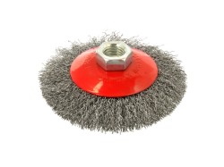 (obrázek pro) Drátěný kartáč na brusku 100mm M14