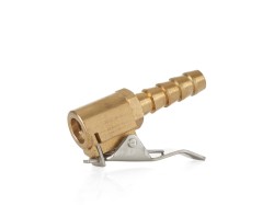 Koncovka na huštění pneu, s páčkou, mosaz, 8mm GEKO (obrázek pro) Koncovka na huštění pneu, s páčkou, mosaz, 8mm GEKO