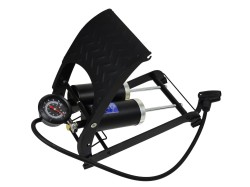 (obrázek pro) Nožní dvoupístová pumpa s manometrem PROFI